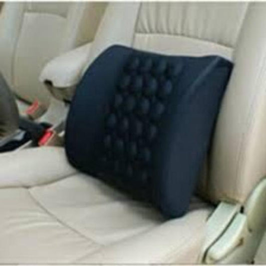 12V Massage Lumbar Support Cushion Car Seat Pillow For VW Polo Jetta Toyota Corolla Mercedes W203 Saab Renault Dacia Duster